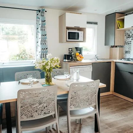 Mobil Home Xxl 4 Chambres - Camping Le Giessen Bassemberg Exterior foto
